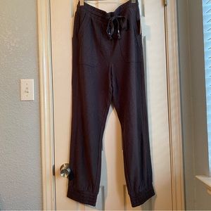 NWT Anthropologie knit joggers in Carbon/charcoal
